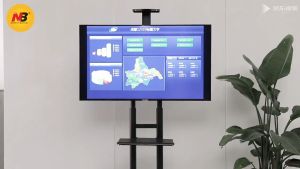 รถเข็นสำหรับ 32-75 นิ้ว ขาตั้งทีวี รถเข็นสำหรับ 42-55 นิ้ว รถเข็นสำหรับ 60 นิ้ว รถเข็นสำหรับ TV Stand Cart หมีจง 45.5KG ขาตั้งทีวีแบบเคลื่อนที่ ขาตั้งทีวีมีล้อ ขาแขวนทีวี ทีวีล้อเลื่อน