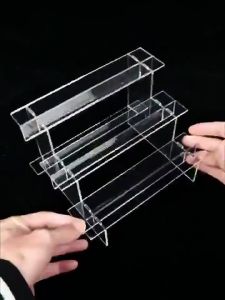 ชั้นวางโมเดล ชั้นวางของอะคริลิค สำหรับ ตู้โชว์กระจก และ IKEA แบบ 5/4/3/2 ชั้น