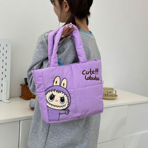 Casual Nylon Shopping Bag Womens Shoulder Handbag Large Capacity Mom Bag Tote Bag Simple Style 2025 New Summer Trend