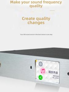 Blueteeth DSD Lossless Decoding HiFi Desktop Player USB Disk Hard Disk Axial Fiber Optic Purple Coral D1C Ak4499