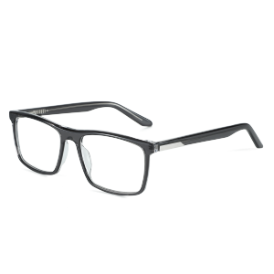 ZENOTTIC Acetate Square Optical Frame Fashion Eyewear For Men Classic Style Non-Prescription Eyeglasses