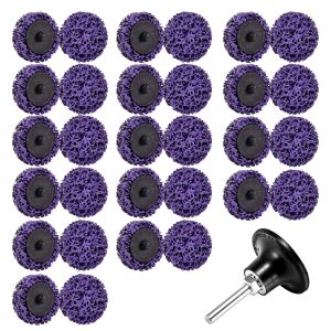 Si Fang | 11/21/31pcs 2" Quick Change Paint Stripping Discs Wheel for Drill Die Grinder Easy Strip Attachments - for Removing Paint