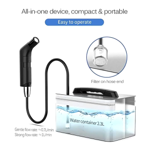 【SG in STOCK】Automatic portable electric bidet for personal hygiene cleaning 2.3L Shattaf Rechargeable Portable Bidet