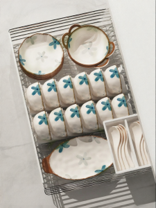MODERN SWEETHOME | Underglaze Color Japanese Dinnerware Set