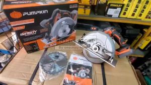 พร้อมส่ง รุ่นใหม่  PUMPKIN เลื่อยวงเดือนไร้สาย 6.5 นิ้ว รุ่น INF-165CSBL / 50353 ของแท้พร้อมส่งโดยตัวแทนจำหน่าย