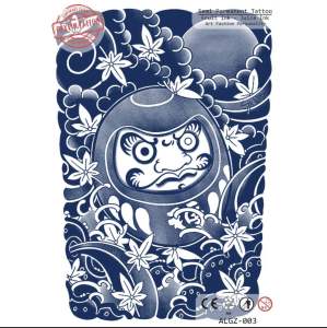 Stiker tatto semi permanen Fruit ink Uk 24x17cm Bertahan hingga 2 minggu Premium