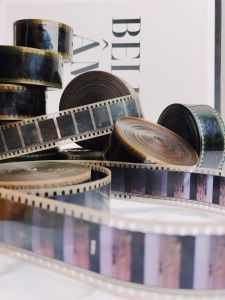 Retro Vintage 35mm Film Roll Decorative Ornaments Original Color Movie Film Office Equipment Consumables Related Services