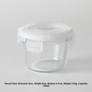 Preservation and Sealing Glass Storage Jar