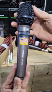 Micro Có Dây Chống Hú Shure T200 Cao Cấp – Hát Nhẹ Chống Hú Cực Tốt Dây 5M Cho Karaoke Gia Đình - H2Pro Audio