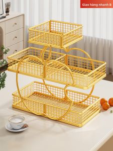 WUBUWEI | Khay Đựng Trái Cây Snack Nhiều Tầng