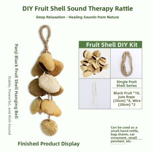 XIAOXIONGERBAN | Healing Fruit Shell Wind Chime DIY Kit