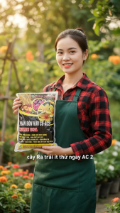 Phân Bón Hữu Cơ HUMIC USA AC2 (Gói 1kg) - Siêu Kích Rễ Cực Mạnh Hạ Phèn Giải Độc Đất Kích Bật Chồi Thần Tốc.