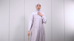 Sarimbit Jelita NBRS Set Keluarga Gamis Koko Dewasa Anak Setelan Dress Plum Bahan Premium Rayya Series 2025