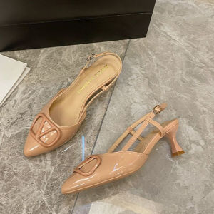 Comfortable High Heels Mary Janes Womens Shoes Size 32 33 Small Code Spring French Style Short Wearing Ultra Fiber Leather