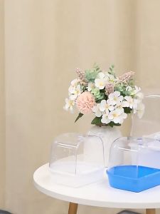 Hộp khay tắm cài lồng chim đủ màu tiện lợi phụ hợp mọi loại lồng
