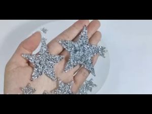 5pcs 5/8cm Multicolor Sparkle Star Iron On Patches Heat Resistant Clothing Repair Kit Jeans Jacket