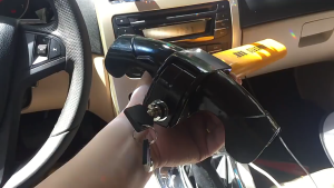 Armored bar anti theft universal car steering wheel lock