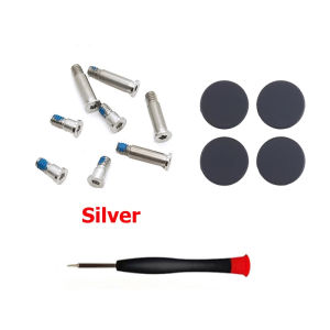 New Silver Space Gray Bottom Case Screw Screws Tool Bottom Case Rubber Feet For Macbook Pro 14" 16" A2442 A2485 A2779 A2780