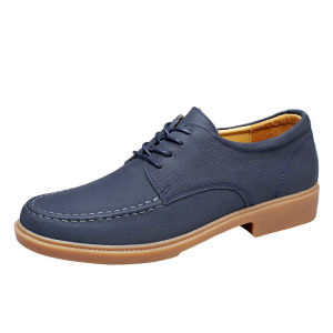 NUDANLAI | Breathable Soft Sole Leather Shoes for Young Men Fall Season Business Casual Style