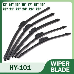 HY-101 Car Wiper Blades General J/U-Shaped Windshield Wiper 12″ 14″ 15″ 16″ 17″ 18″ 19″ 20″ 21″ 22″ 24″ 26″ 28″ Automotive Parts