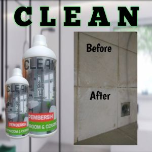 Cairan pembersih kerak keramik lantai kamar mandi kaca porselen plastik wc wastafel toilet duduk natural 1000ml
