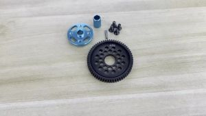 Bộ Bánh Răng Kim Loại Tốc Độ Cao Dành Cho Xe RC Tamiya TT-02 1/10 Nâng Cấp 63T 64T 66T 71T Gear Mount 54500