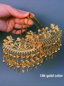 Elegant Pearl Tassel Headwear Ancient Chinese Style Hairpin Dazzling Diamond Alloy Hair Accessory Versatile Stylish Hairpin