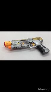 Toys Kids Short Gun Hadiah Bunyi & Lampu Sound & Light Electronic Safety Toy Gun without bullet cheap Toy Light & Sound Blaster Toy For Boy Lelaki Pistol Selamat tanpa Peluru Present Gift Birthday Hari Jadi