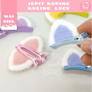Mai Girl Sepasang Jepit Rambut Kuping Kucing Anak Bayi Perempuan Lucu Aksesoris Korea Fashion