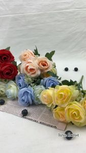 Fairy Rose X5: Bunga Mawar Dekorasi Premium Kombinasi X5