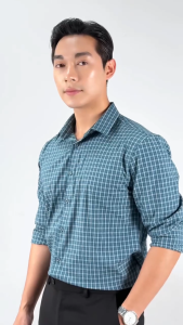 Áo sơ mi nam kẻ sọc URBAN vải BAMBOO cao cấp mềm mịn nhanh khô thoáng mát ít nhăn NO.12604