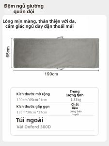 AREFFA | Giường Dã Ngoại Gấp Được Điều Chỉnh Chiều Cao