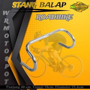 Stang Sepeda Balap Fixie Minion MTB Universal Sepeda 25.4 mm Bahan Tebal Premium