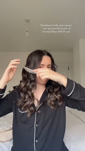 Sisir blow datar anti rambut kusut import
