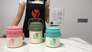 Hộp Đựng Cơm Văn Phòng Lõi Inox Nhiều Ngăn Đựng Tiện Lợi - Cặp Lồng Cà Mên Chất Liệu Cao Cấp Kiểu Dáng Đẹp Thời Trang