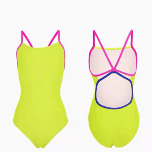 HAYOU | Racing One-Piece Swimsuit Triangular Design