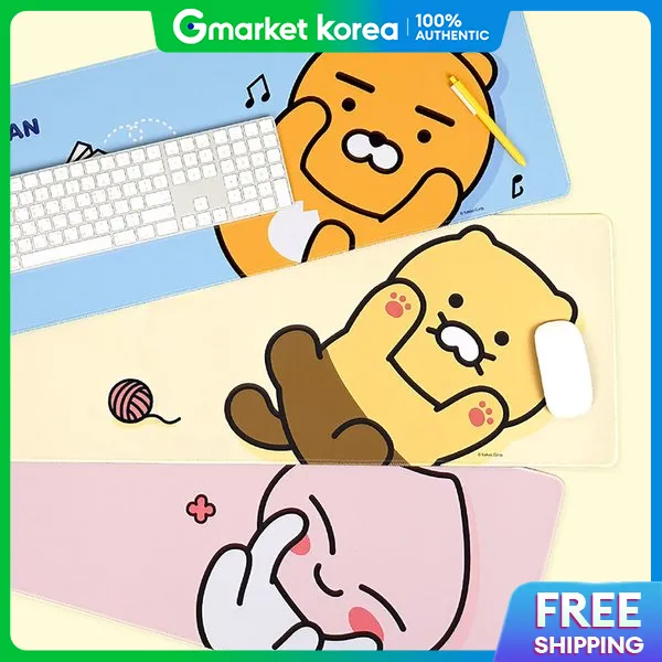 kakao friends | Kakao Friends Extended Mouse Pad Mouse Keyboard Cute Character Gaming Ryan Chun-Sik Apeach