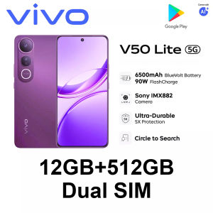NEW VIVO V50 Lite 5G Smartphone Global Version | 6500mAh Huge Battery + 90W Fast Charging | 50MP Sony Camera | IP65 Waterproof