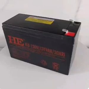 แบตเตอรีแห้ง HE Battery รุ่น HB-1209 12V9AH เครื่องสำรองไฟ UPS ไฟฉุกเฉิน เครื่องมือเกษตร รถมอเตอร์ไซค์ไฟฟ้า ปั้มน้ำ เครื่องพ่นยา รถกอล์ฟ มีรับประกัน