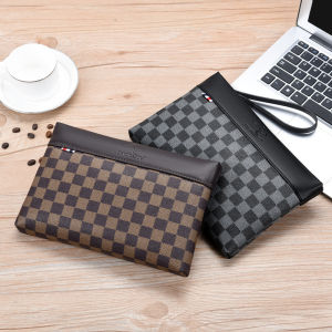 Dompet Clutch Pria Terbaru Tas Tangan Pria Wanita Dompet Besar Cowok Cewek Dompet Bisnis Laki laki Kulit PU Premium