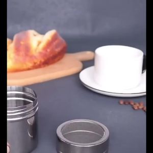 CHENJ Rây Lắc sô cô la bằng thép không gỉ rây rây Cà phê bột đường bột ca cao