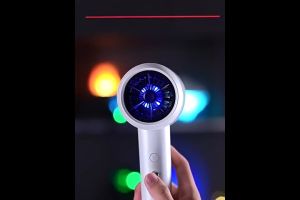 Ionic Hair Dryer 2000W High Speed Fast Drying Strong Wind Low Noise Negative Ionic Blow Dryer