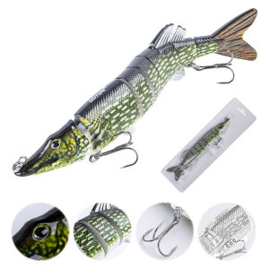 Goture | Goture Multi Jointed Swimbait Sinking Wobblers Bass Fishing Lure 12cm 20cm Crankbaits Trout Trolling Artificial Hard Bait Tackle