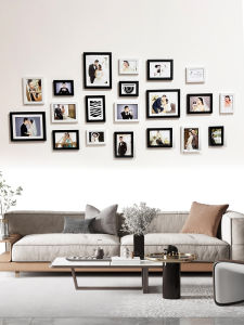 Tô Điểm Tường Bằng Khung Ảnh Sáng Tạo Trang Trí Phòng Khách Đơn Giản Hiện Đại Không Cần Khoan Khung Ảnh Hình Chữ Nhật