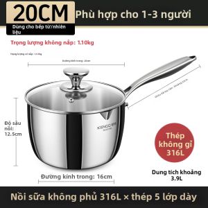 RONGCHUAN | Nồi Đa Năng Chống Tràn Cao Cấp