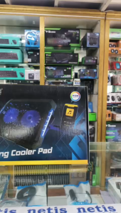 Coolingpad Laptop RGB Cooling Pad with Phone Holder M-Tech S900