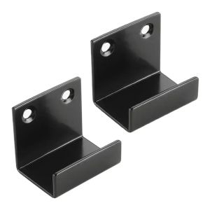 2pcs U Shape Buckle Corner Hanging Code Tile Display Wall Fixing Clip Hanging Tile Bracket Mirror Support Hook Accessories