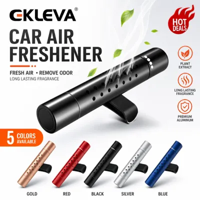 EKLEVA Car Interior Air Freshener Vent Clip Outlet Air Condition Diffuser Solid Flavoring Perfume Fragrance Auto Smell for VW Kia TOYOTA