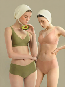 SUJILIANGPIN | Jelly Strip No-wire Prevent Sagging Bra small chest gathering