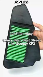Filter Udara Honda Beat Street-eSP New LED K1A 2020 & Genio & Scoopy New LED K2F 2020 Air Filter-Saringan-Busa